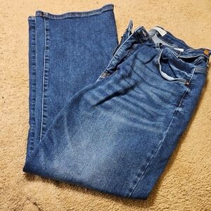Women's High Rise Blue Jeans